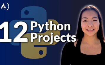 12 Beginner Python Projects – Coding Course
