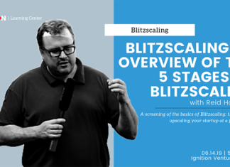 Blitzscaling 01: Overview of the Five Stages of Blitzscaling