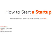 Lecture 2 – Team and Execution (Sam Altman)