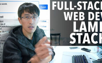 “Twitter Clone” Full-Stack Web Development project tutorial on LAMP (Linux, Apache, SQL, PHP)